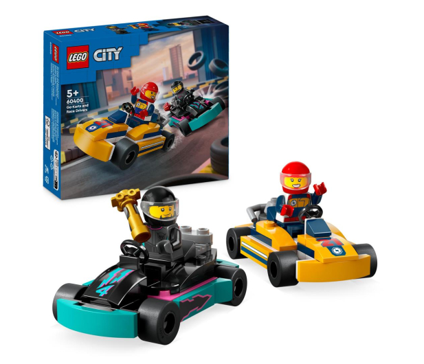 LEGO City 60400 Gokarty i kierowcy wyścigowi - 1202571 - zdjęcie 2